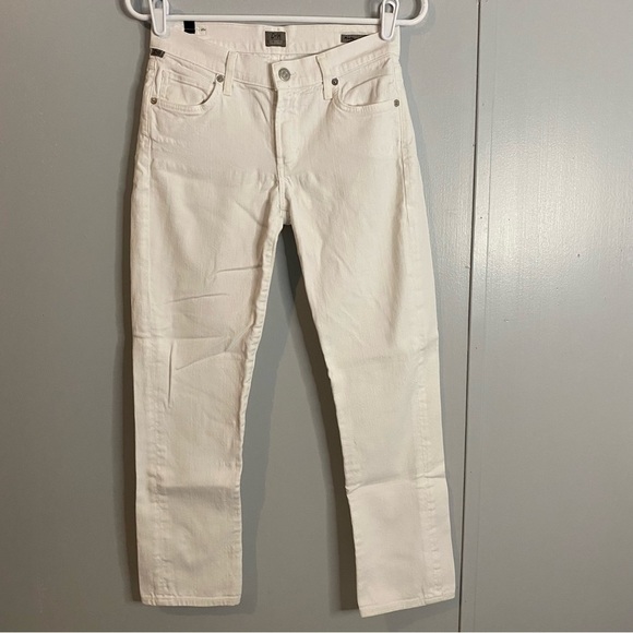 Citizen of Humanity Phoebe Slim Straight Crop Jeans Size 26 - Picture 1 of 8